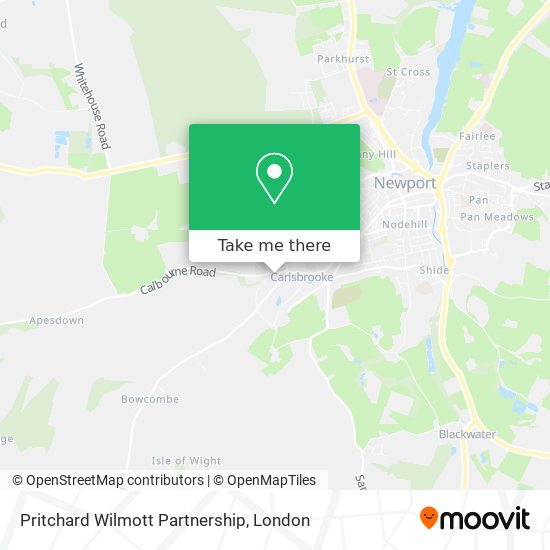 Pritchard Wilmott Partnership map