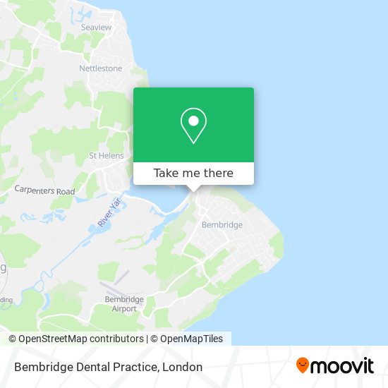 Bembridge Dental Practice map