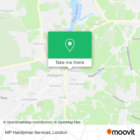 MP Handyman Services map