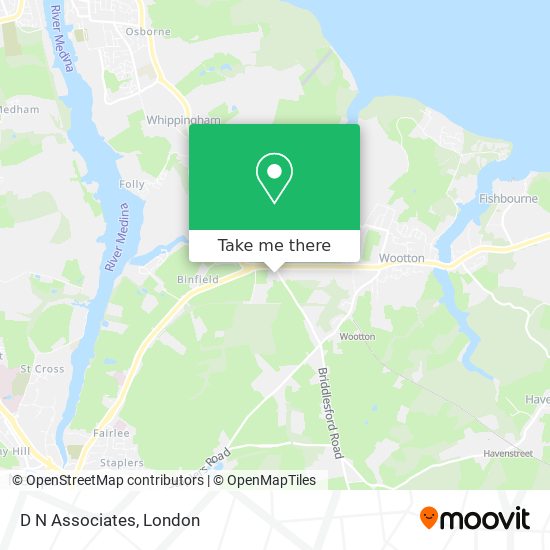 D N Associates map