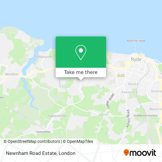 Newnham Road Estate map