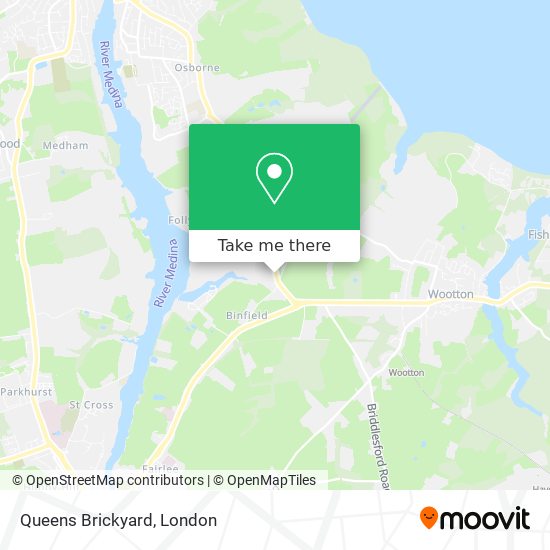 Queens Brickyard map