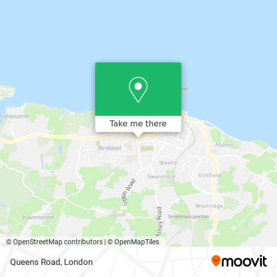 Queens Road map