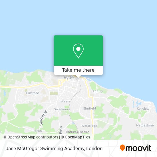 Jane McGregor Swimming Academy map