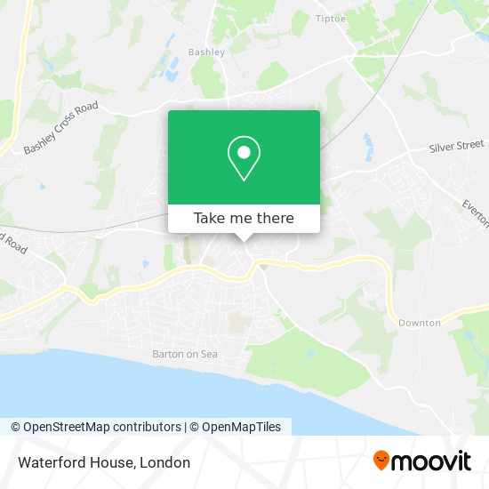 Waterford House map