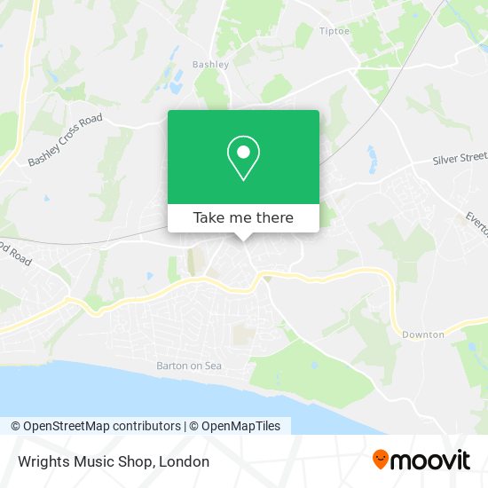 Wrights Music Shop map
