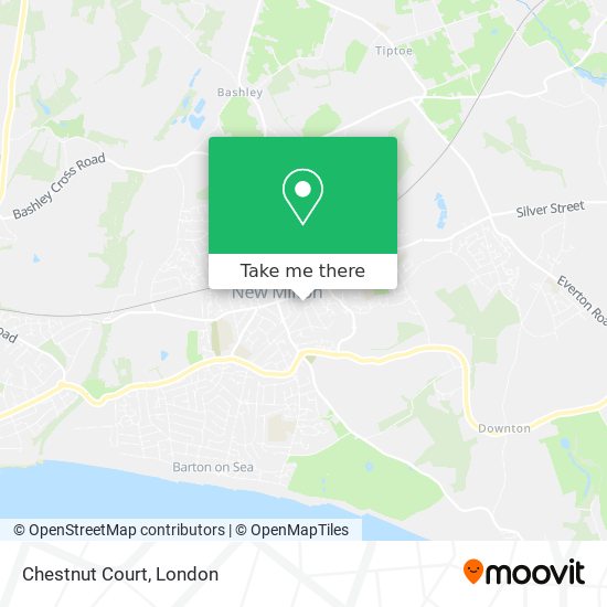 Chestnut Court map