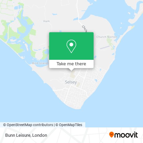 Bunn Leisure map