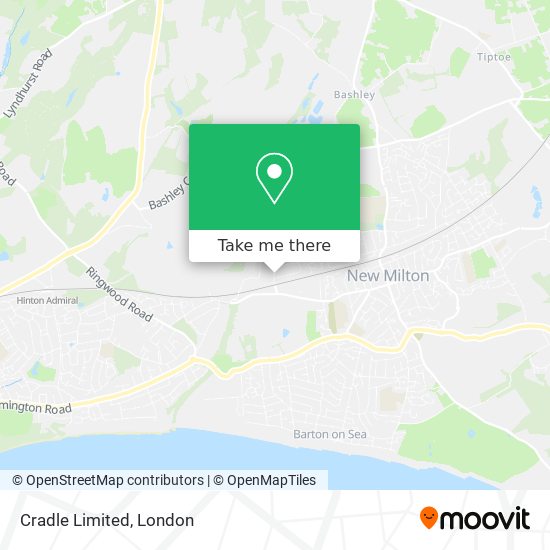 Cradle Limited map
