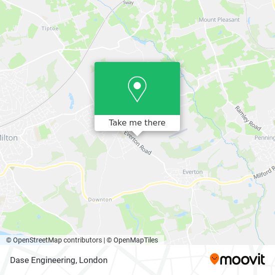 Dase Engineering map