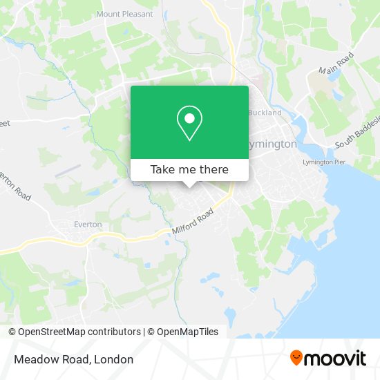 Meadow Road map