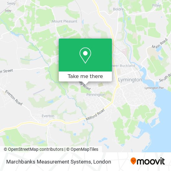 Marchbanks Measurement Systems map