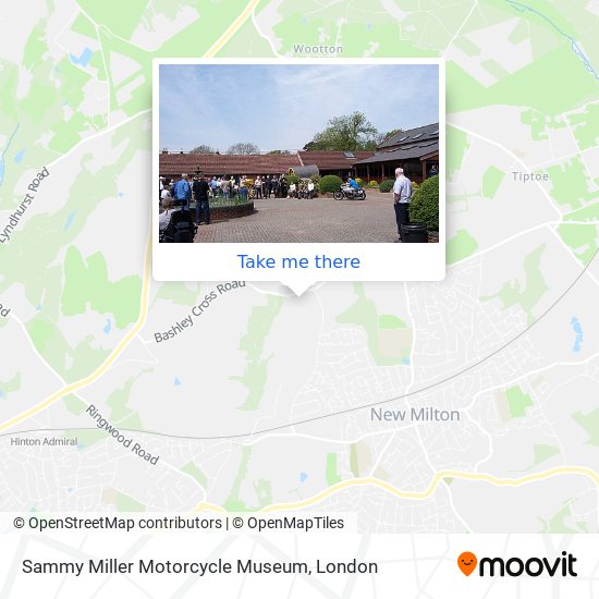 Sammy Miller Motorcycle Museum map