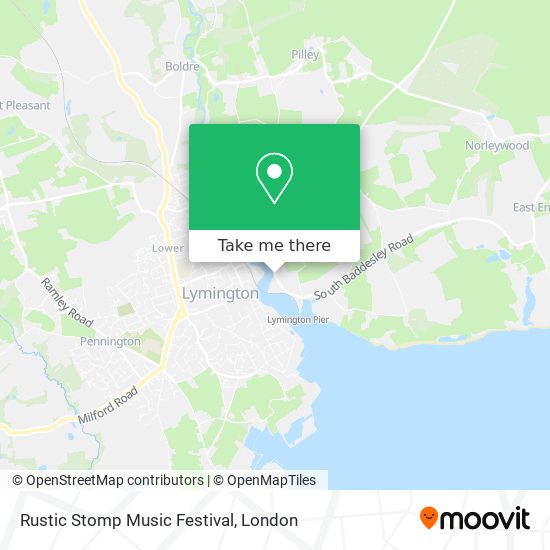 Rustic Stomp Music Festival map