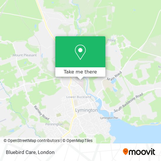 Bluebird Care map