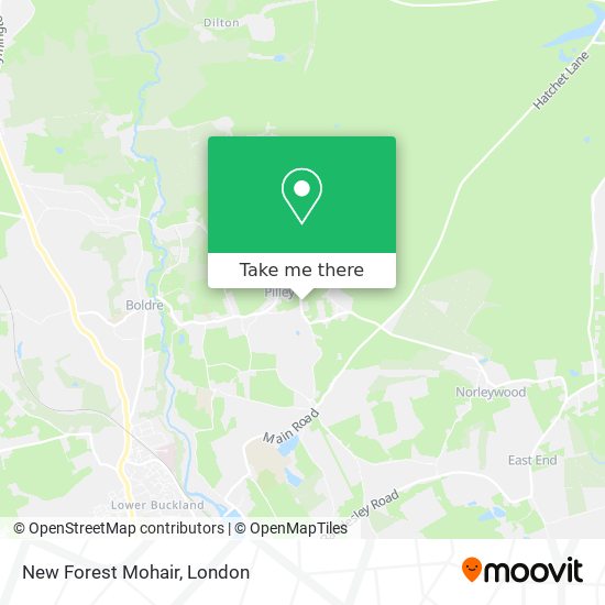 New Forest Mohair map
