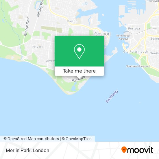 Merlin Park map