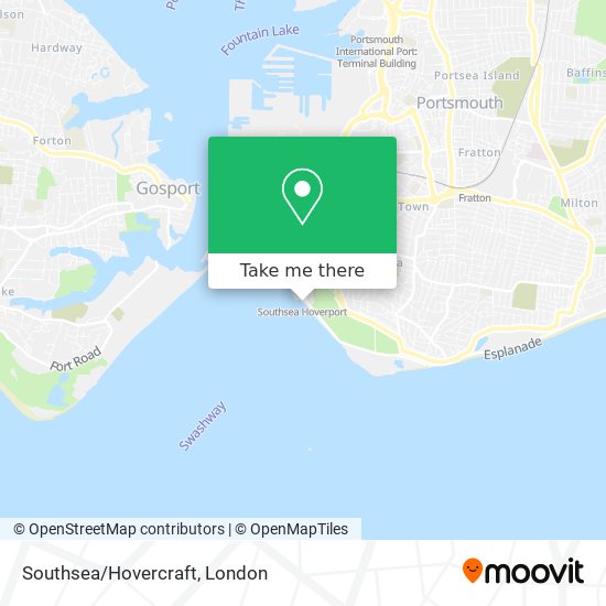 Southsea/Hovercraft map