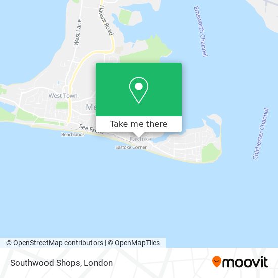 Southwood Shops map