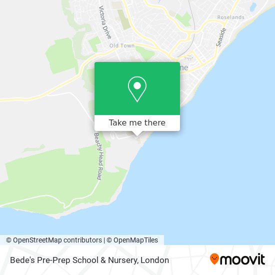 Bede's Pre-Prep School & Nursery map