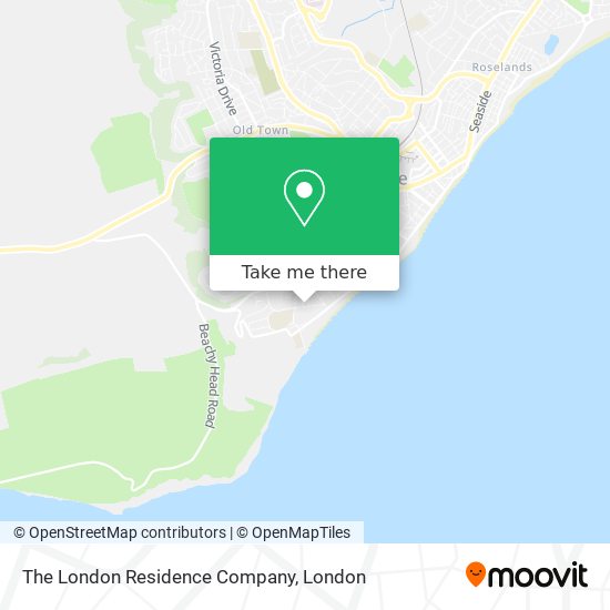 The London Residence Company map