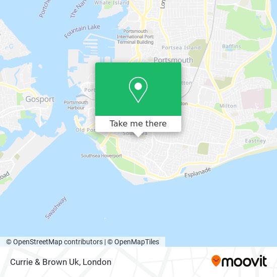 Currie & Brown Uk map