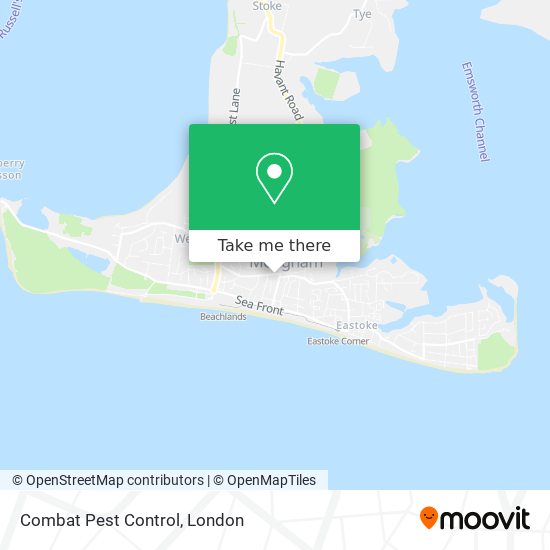 Combat Pest Control map