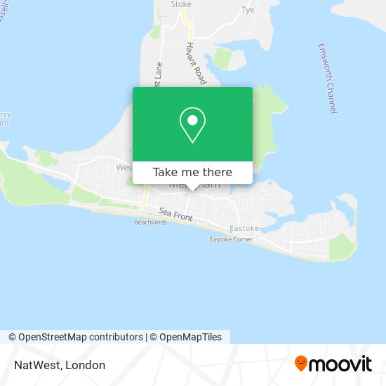 NatWest map