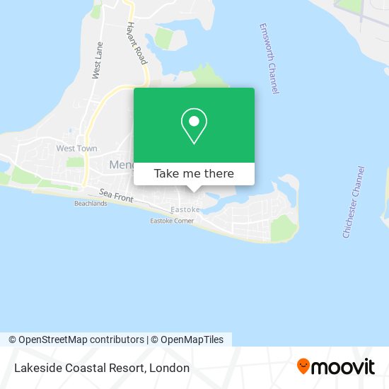 Lakeside Coastal Resort map