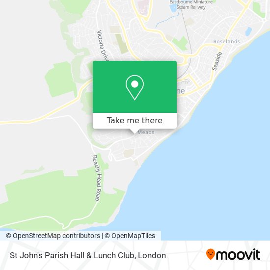 St John's Parish Hall & Lunch Club map