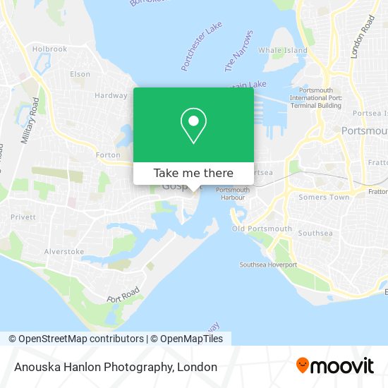 Anouska Hanlon Photography map