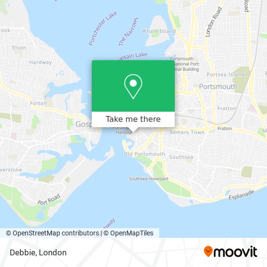 Debbie map