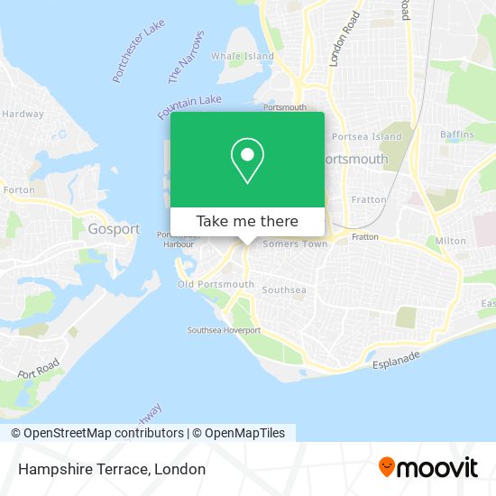 How to get to Hampshire Terrace in London by Train or Bus