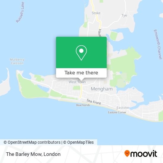 The Barley Mow map