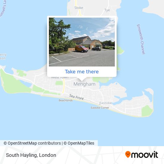 South Hayling map