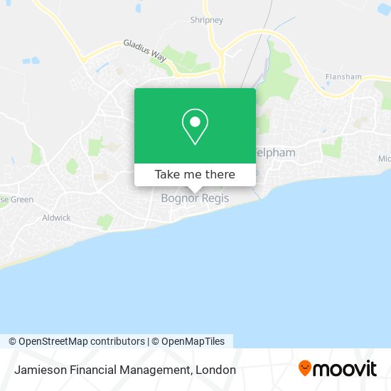 Jamieson Financial Management map