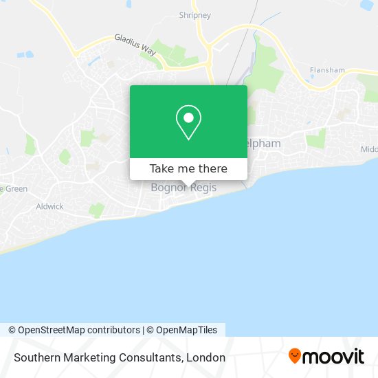 Southern Marketing Consultants map