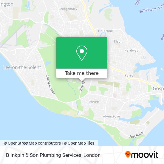 B Inkpin & Son Plumbing Services map