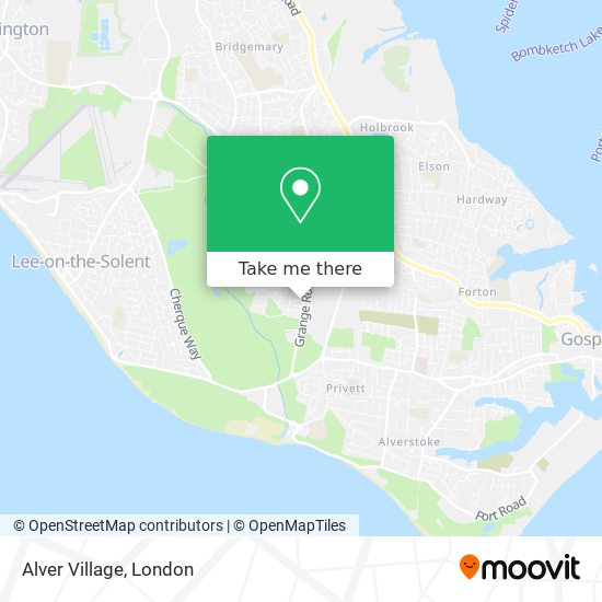 Alver Village map