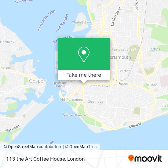 113 the Art Coffee House map