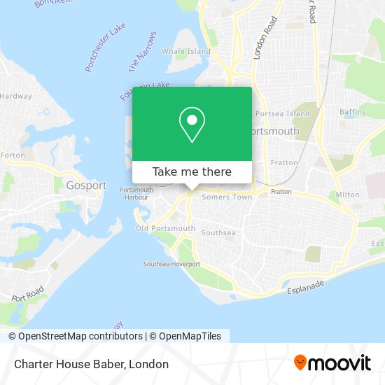 Charter House Baber map