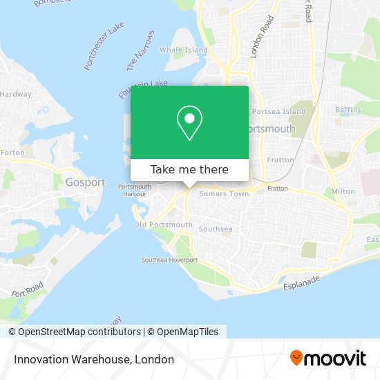 Innovation Warehouse map