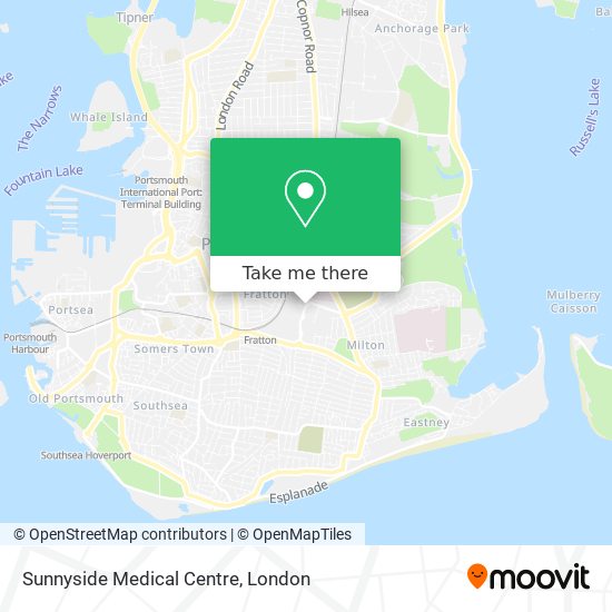 Sunnyside Medical Centre map