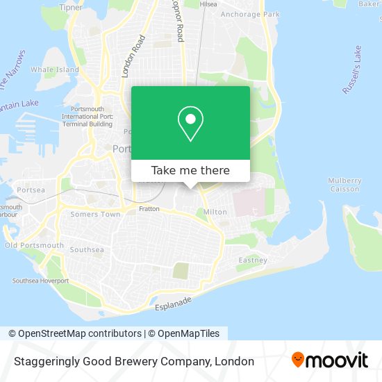 Staggeringly Good Brewery Company map