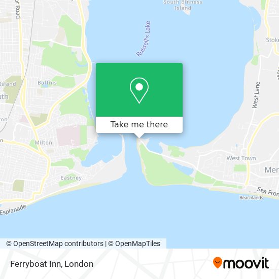 Ferryboat Inn map