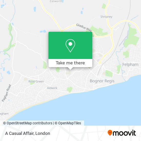 A Casual Affair map