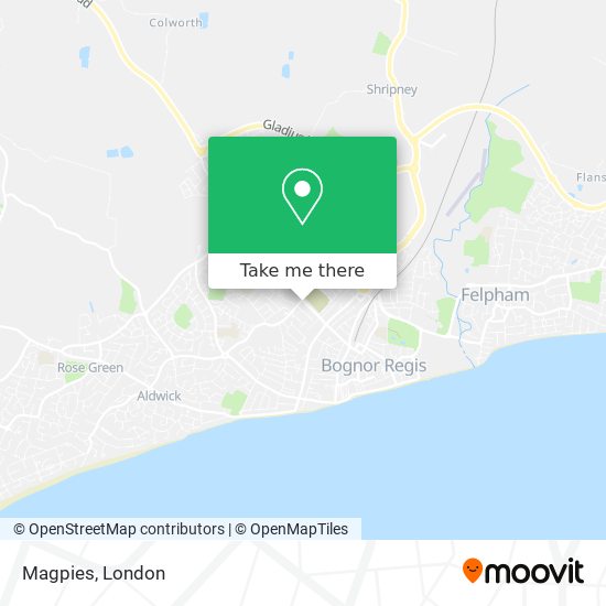 Magpies map