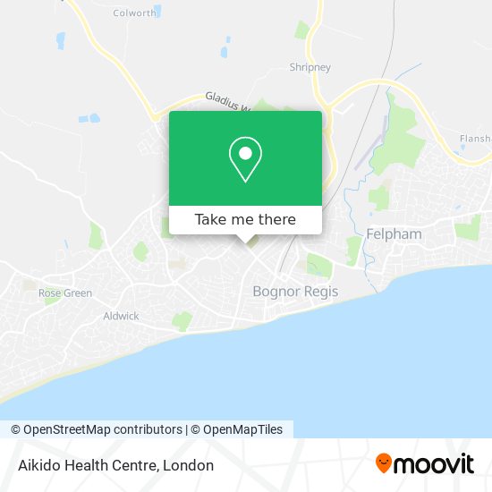 Aikido Health Centre map