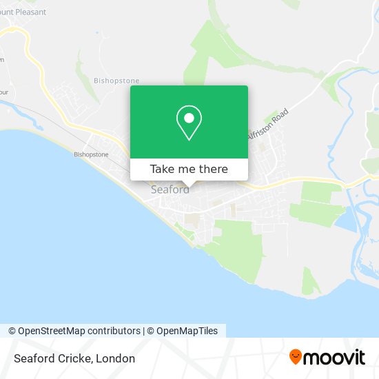 Seaford Cricke map