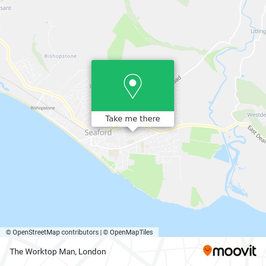 The Worktop Man map